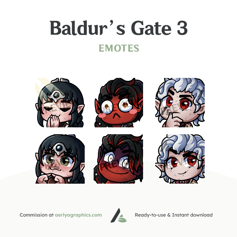 Baldur's Gate 3 Emotes