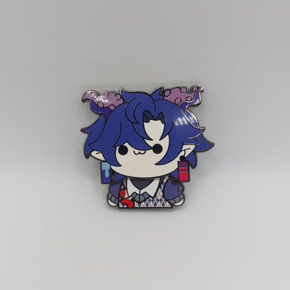 Yanderegg - Moving fidget toy hard enamel pin