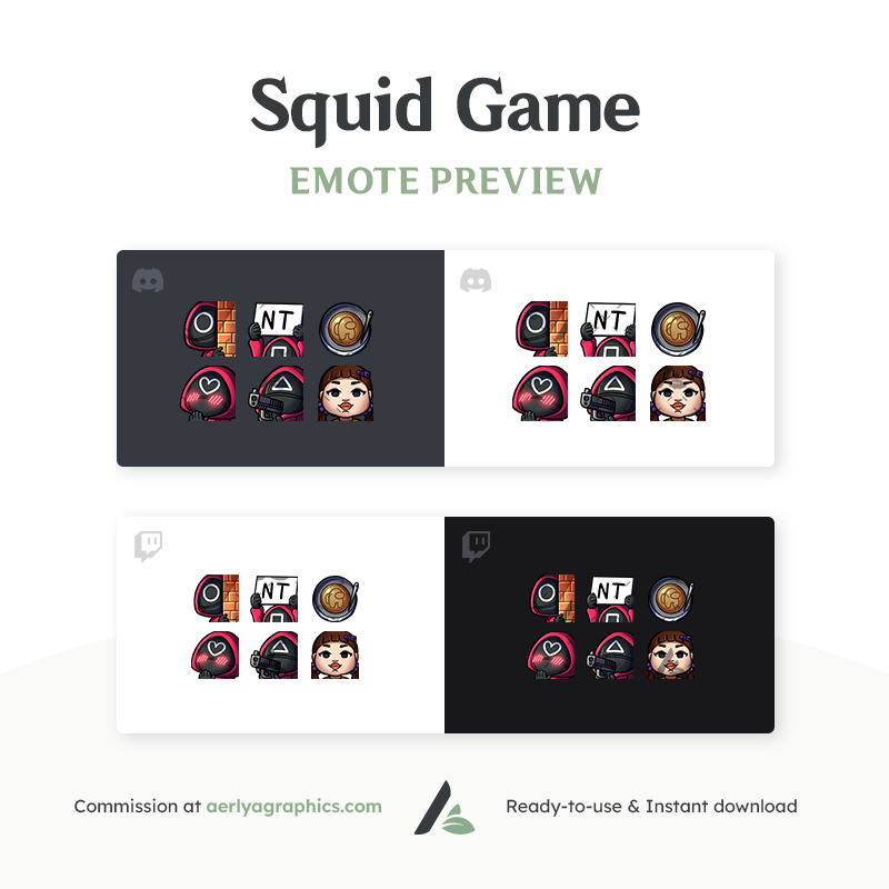 Squid Game Emotes