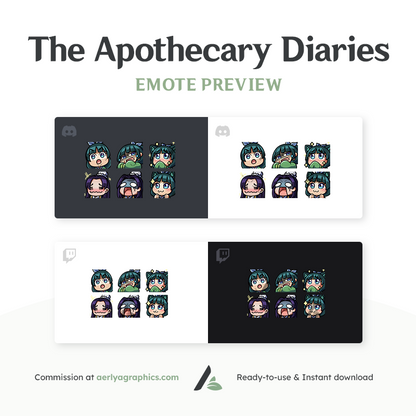 The Apothecary Diaries Emotes