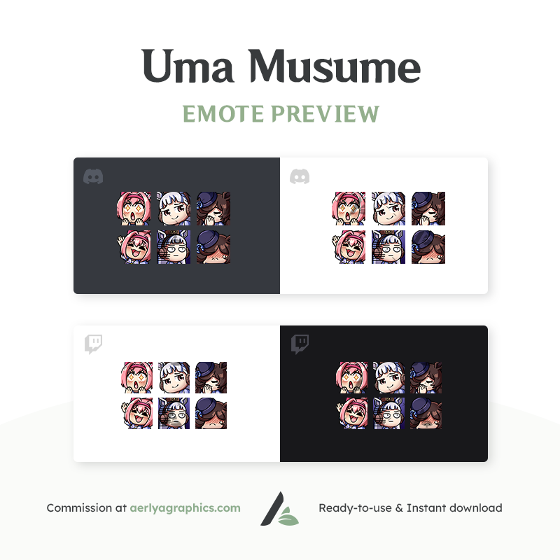 Uma Musume Emotes