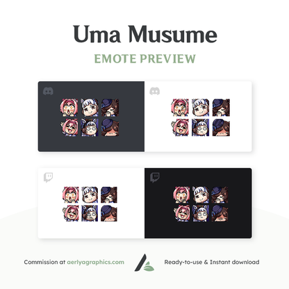 Uma Musume Emotes