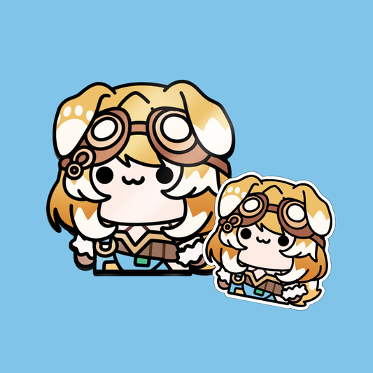 [PREORDER - Funded!] Bonnie Barkswell Wiggle pin