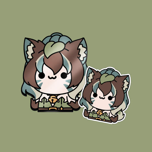 [PREVENTA - ¡Faltan 11 para financiar!] Campaña de pines Belbasaura Wiggle