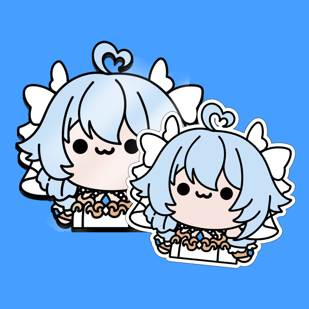 [PREORDER - 25 to fund!] Charlotte Veil Wiggle pin campaign