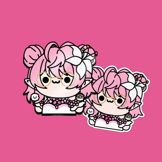 [PREORDER - 25 pledges to fund!] LilyPichu Wiggle pin campaign