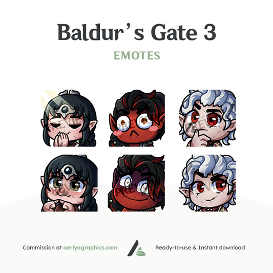 Baldur's Gate 3 Emotes