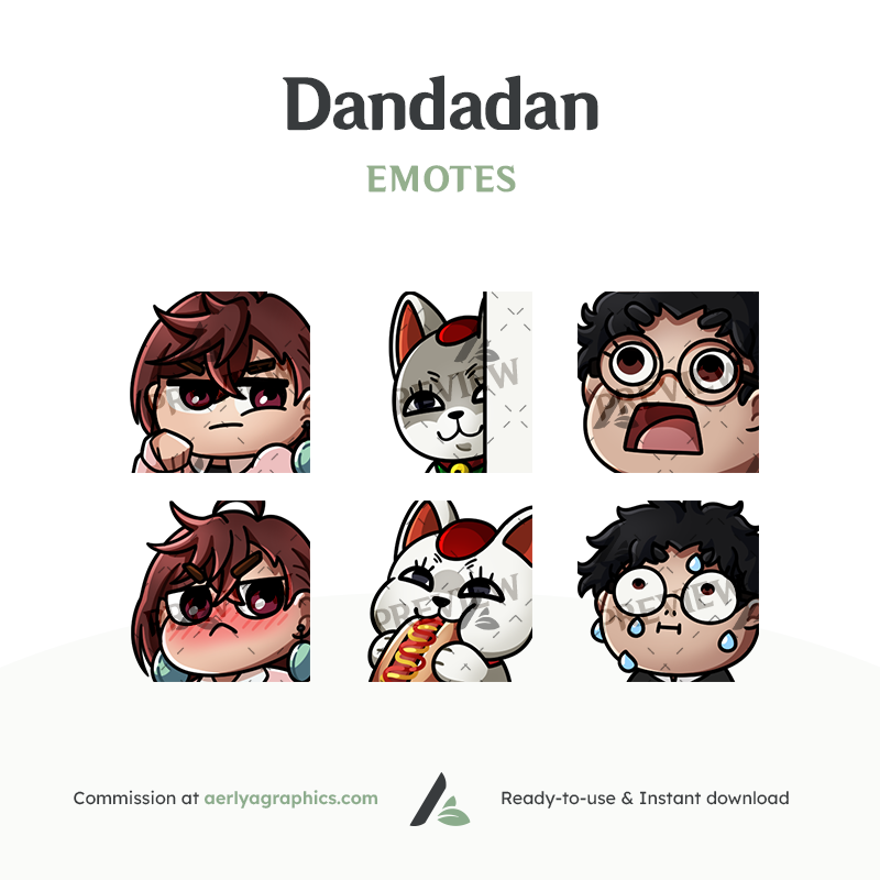 Dandadan Emotes