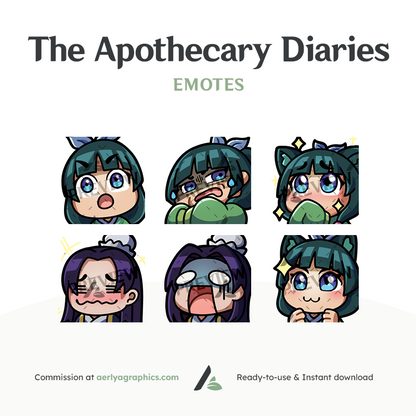 The Apothecary Diaries Emotes
