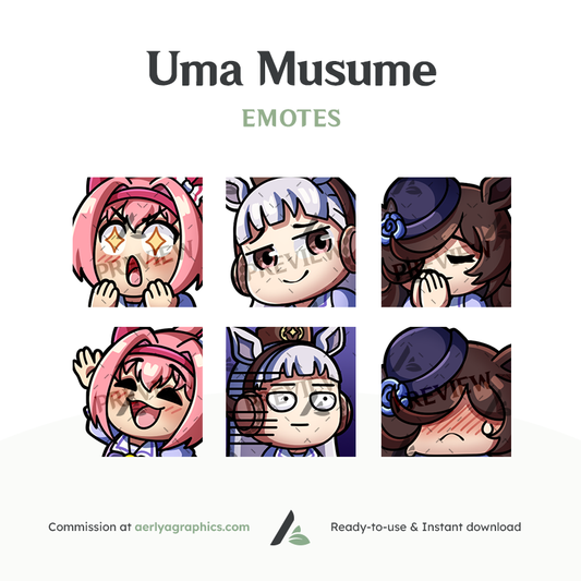 Uma Musume Emotes