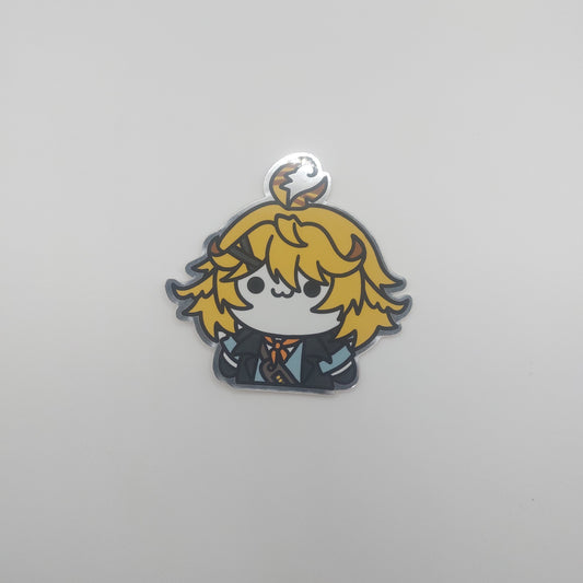 Dokibird Bounty Hunter - Mirror holo sticker