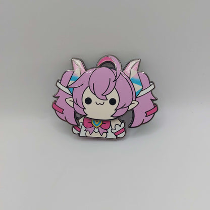 Chibidoki - Moving fidget toy hard enamel pin
