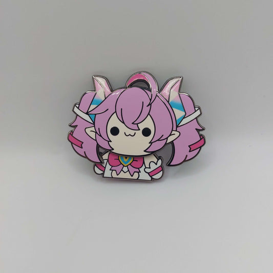 Chibidoki - Moving fidget toy hard enamel pin