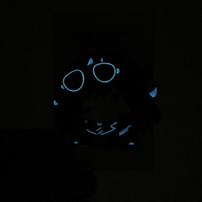 CoreOfMidas - Moving fidget toy hard enamel pin [Glow-in-the-dark]