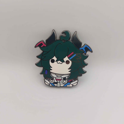 ArunaReaver - Wiggle hard enamel pin