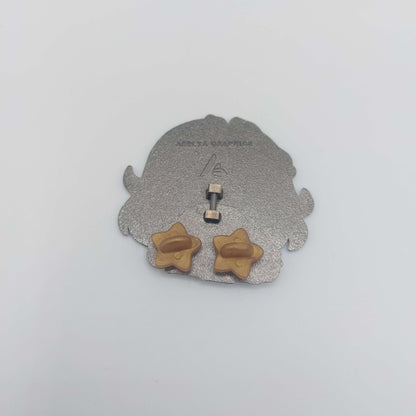 CoreOfMidas - Moving fidget toy hard enamel pin [Glow-in-the-dark]