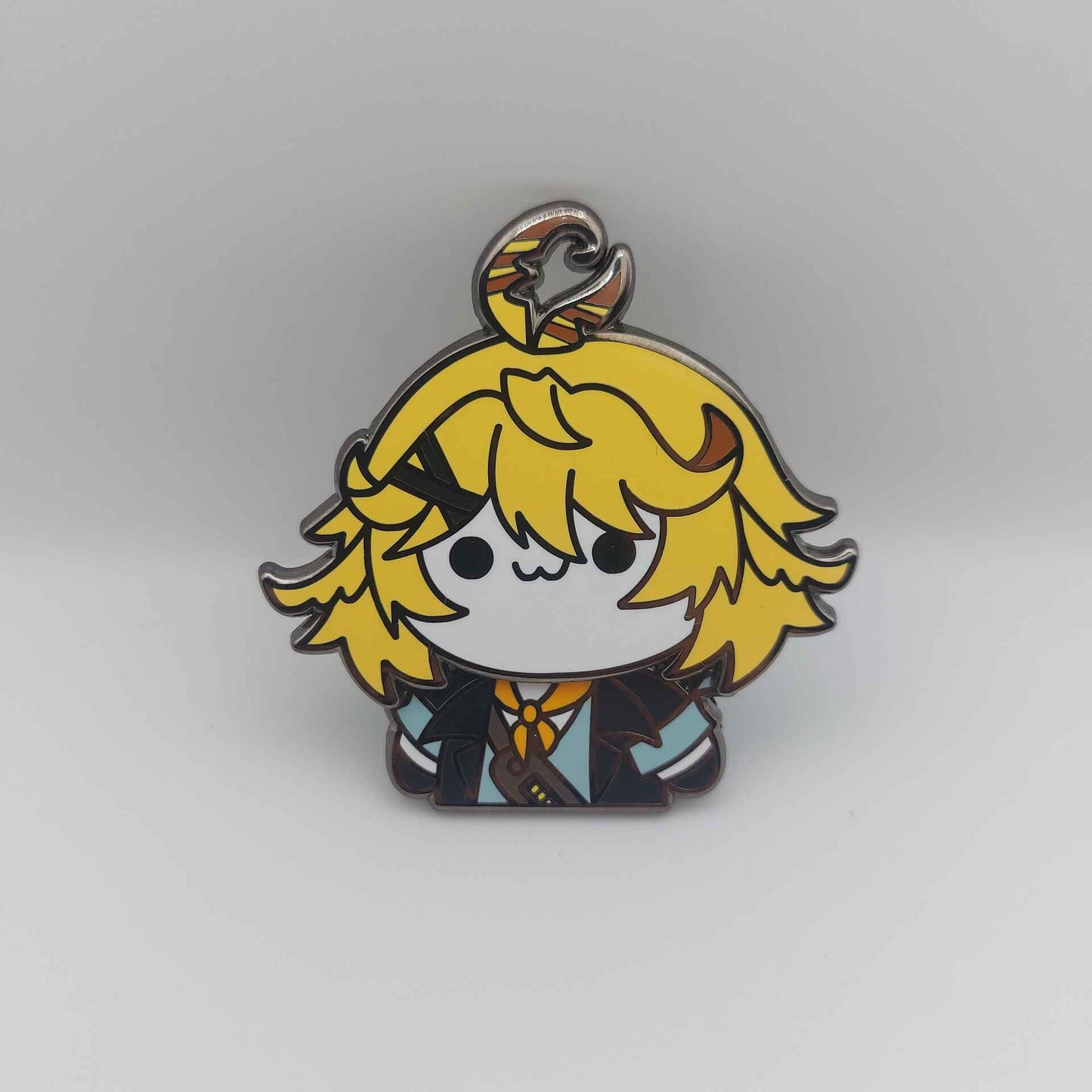 Dokibird Bounty Hunter - Moving fidget toy hard enamel pin