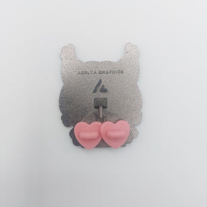 Hyuni - Moving fidget toy hard enamel pin