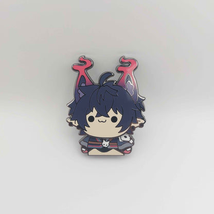 Shizu - Wiggle hard enamel pin