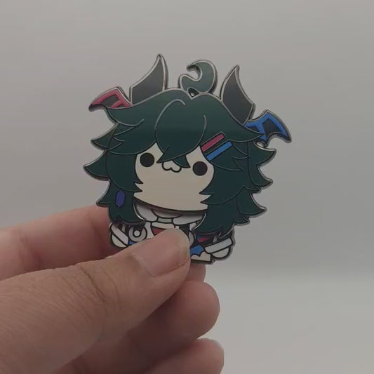 ArunaReaver - Wiggle hard enamel pin