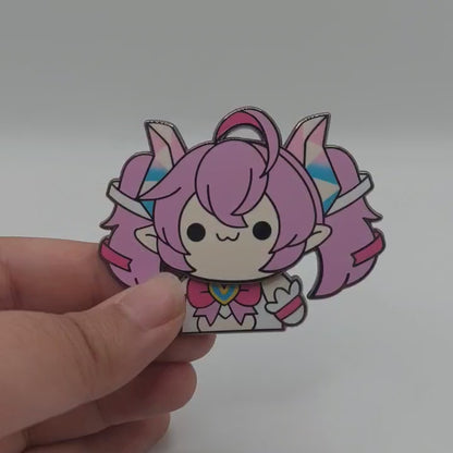 Chibidoki - Moving fidget toy hard enamel pin