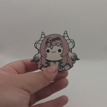 Celadon - Wiggle hard enamel pin