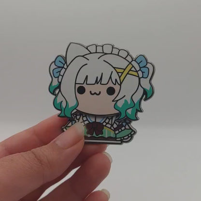 Maid Mint - Moving fidget toy hard enamel pin