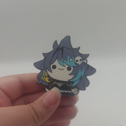 Mako - Moving fidget toy hard enamel pin