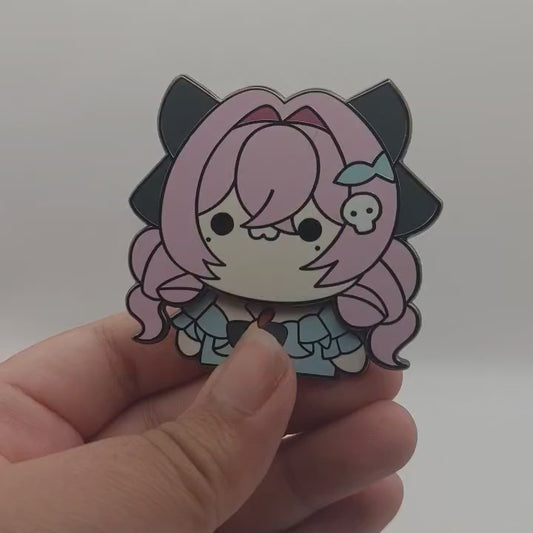 UmiKyoku - Wiggle hard enamel pin
