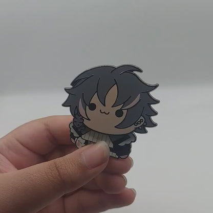 Bon - Moving fidget toy hard enamel pin